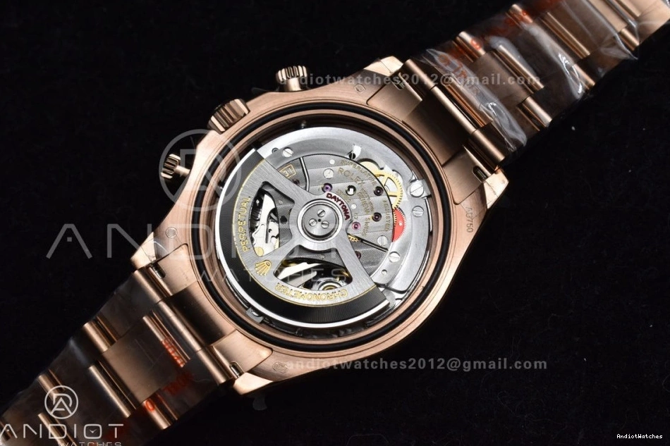 QF RG Dial (Gain AllSeason Edition Black Bracelet Daytona V3 Best 116505 1:1 Weight) RG SH4130 738 on 0310